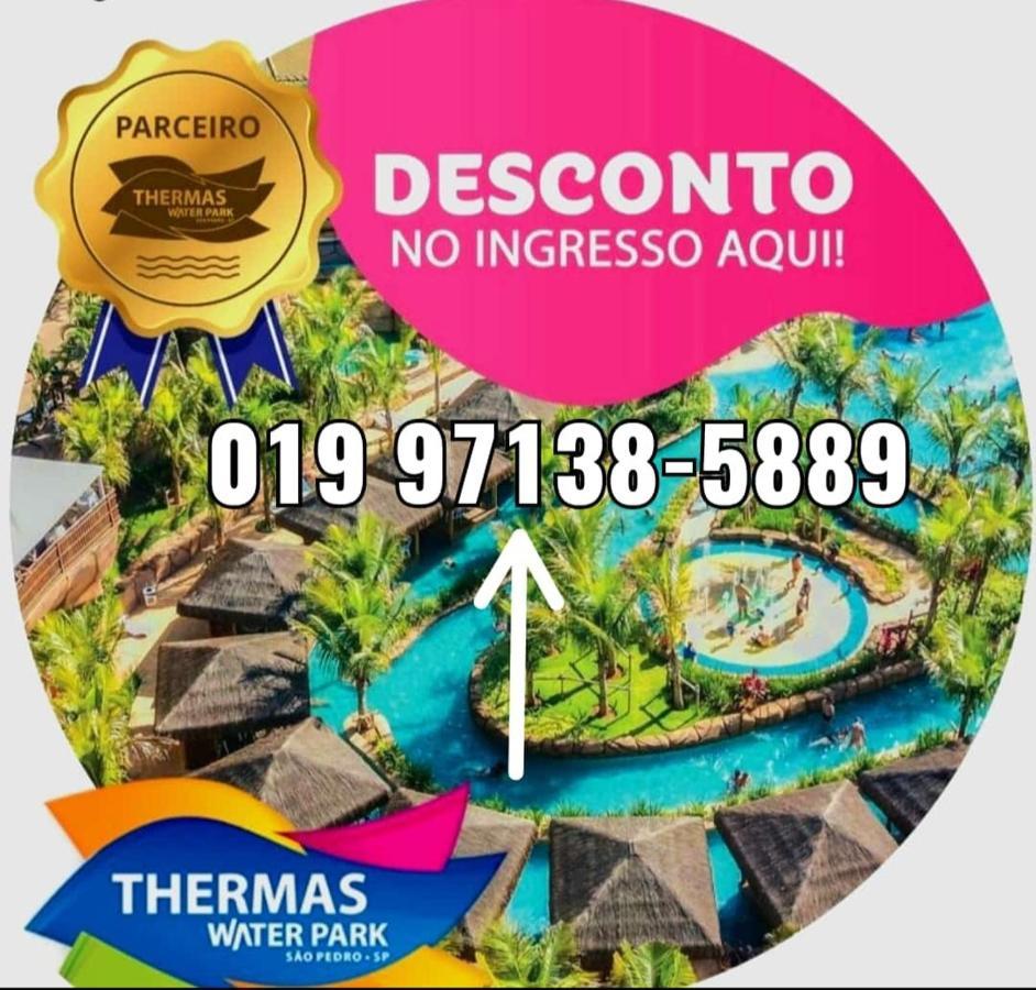 Suites Ambiente Familiar -Prox Do Thermas Águas de São Pedro Buitenkant foto